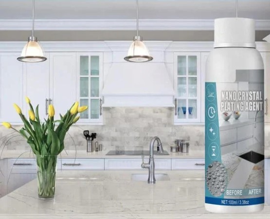 Нанокристаллическое водоотталкивающее покрытие для каменных поверхностей